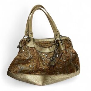 Elegant Gold Paisley kathy van zeeland purse